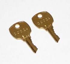 2 - C002A Replacement Keys fit Hoshizaki Refrigeration Equipment - $10.99