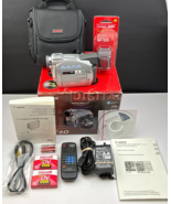 Canon ZR60 Mini DV NTSC Digital Video Camcorder Kit FOR PARTS OR REPAIR ... - €42,08 EUR