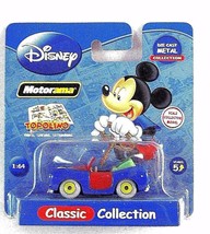Walt Disney Mickey Mouse Car N.113 Motorama 1/64 Diecast Auto Sammlermodell - £24.33 GBP