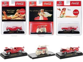 &quot;Coca-Cola Bathing Beauties&quot; Set of 3 Cars with Surfboards Release 2 Limited Ed - £45.89 GBP