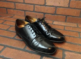 Cole Haan Cap Toe Oxford Patent Leather Black Size 12 - £42.58 GBP