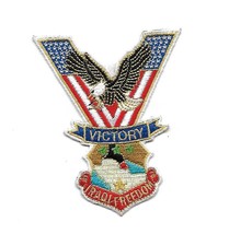 Operation Iraqi Freedom War Victory Map Eagle Flag Oif Embroidered Patch - £23.49 GBP