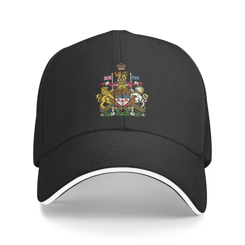 Coat Of Arms Of Canada Baseball Cap For Canadian Flag Proud Dad Hat - £12.56 GBP