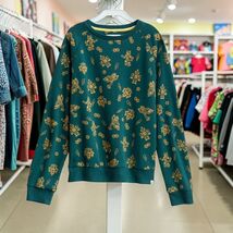 Sovereign Code Boys All Over Print Pullover Crew Neck Green Size 8 Pre-O... - $19.80