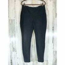Chicos Zenergy Womens Black Leggings Yoga Pants Size 2 (32x29) High Rise - £17.18 GBP