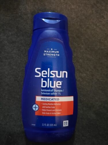 Selsun Blue Anti-Dandruff Shampoo with Menthol for Itchy, Dry Scalp 11 oz - $15.80