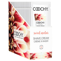 Coochy Shave Cream Sweet Nectar 24pc Foil Display - £43.95 GBP