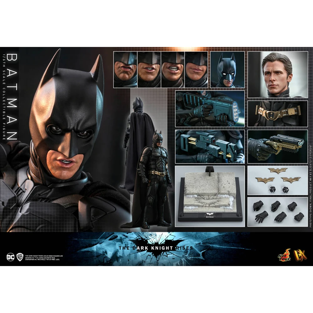 HotToys 1/6 DX19 Batman Batman: The Dark Knight DC Christian Bale Original Hot - £596.58 GBP+