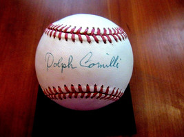 Dolph Camilli Mvp Brooklyn Dodgers Signed Auto Vintage Onl Baseball Jsa - £93.47 GBP
