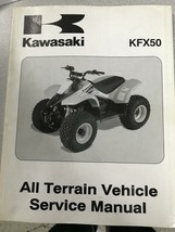 2003 Kawasaki KFX50 Kfx 50 Atv Service Repair Shop Manual 99924-1297-01 Oem - £20.04 GBP