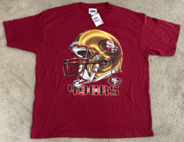 New Vintage San Francisco 49ers NFL T-shirt Size 2X DeadStock Football - £22.02 GBP