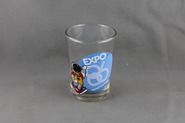 Expo 86 Shot Glass - Zooming Logo and Expo Ernie - Screened Graphic - $35.00