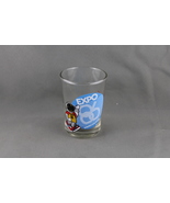 Expo 86 Shot Glass - Zooming Logo and Expo Ernie - Screened Graphic - £27.89 GBP