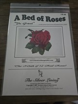 The Silver Lining A Bed Of Roses The Grand Counted Cross Stitch Pattern - £10.36 GBP