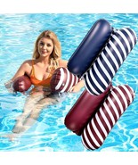 Pool Floats - 2 Pack Inflatable Pool Floats Adult Size, 4-in-1 Floats (R... - £18.39 GBP