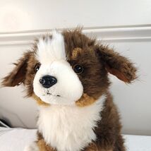 Ty Classic Mugsy Bernese Mountain Dog Plush Stuffed Animal 2002 brown fl... - $24.00