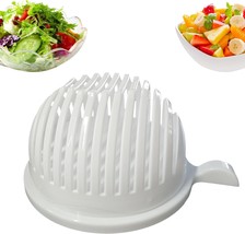Salad Cutter Bowl Veggie Choppers and Dicers Salad Chopper Bowl and Cutt... - $32.55