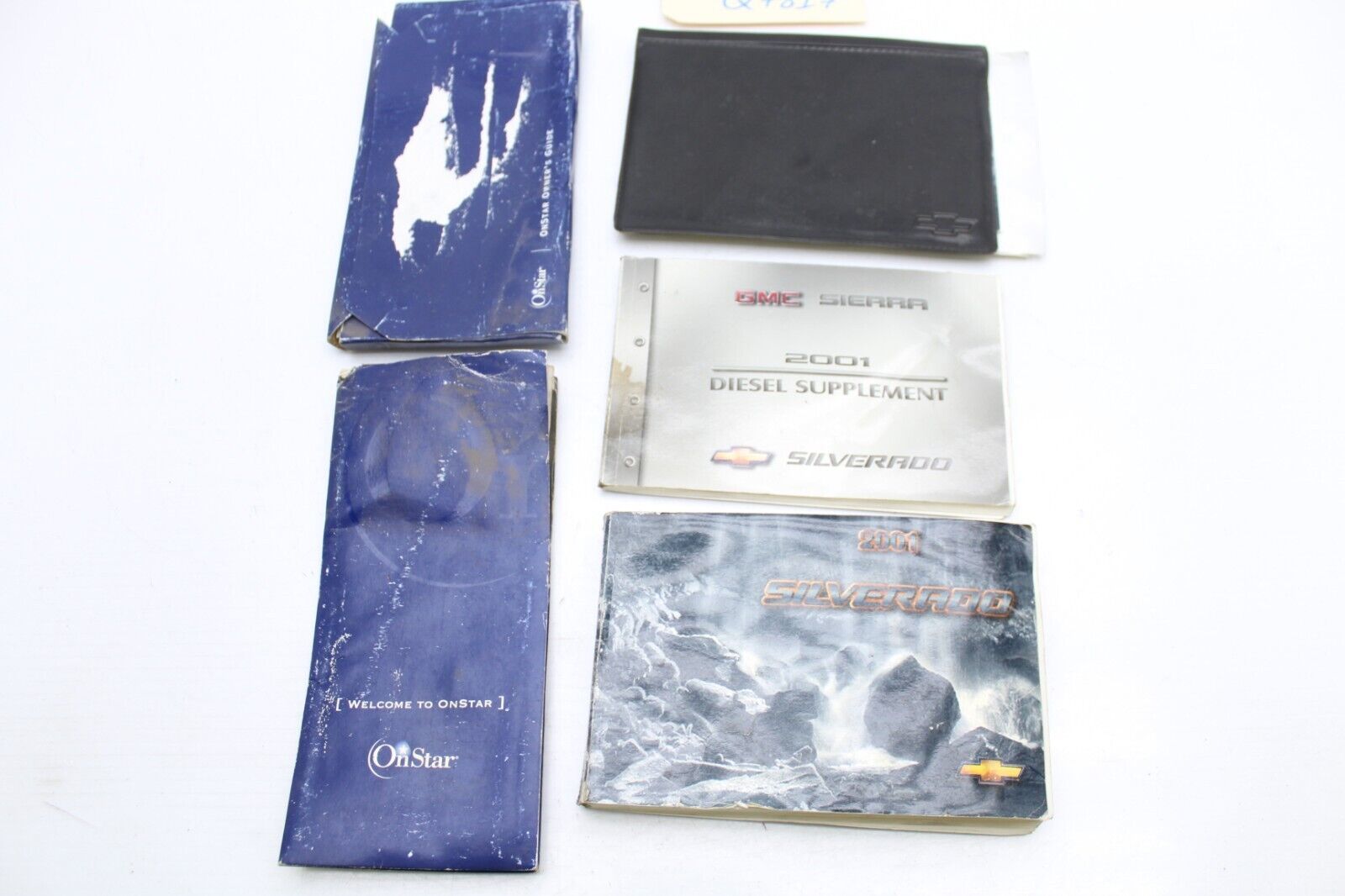 2001 CHEVROLET SILVERADO OWNERS MANUAL DIESEL SUPPLEMENT ONSTAR Q7817 - $60.16