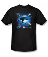 Star Trek All 5 TV Series Starfleet Vessels and Classic Command Logo T-Shirt NEW - $17.41