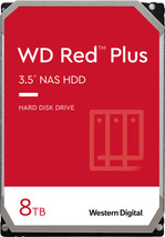 WD - Red Plus 8TB Internal SATA NAS Hard Drive for Desktops - £258.95 GBP