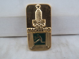 Vintage Moscow Olympic Pin - Volleyball 1980 Summer Games - Stamped Pin - $15.00