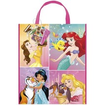Princess Dream Big Belle Ariel Aurora Jasmine Party Tote Bag 11 x 13 - £2.56 GBP
