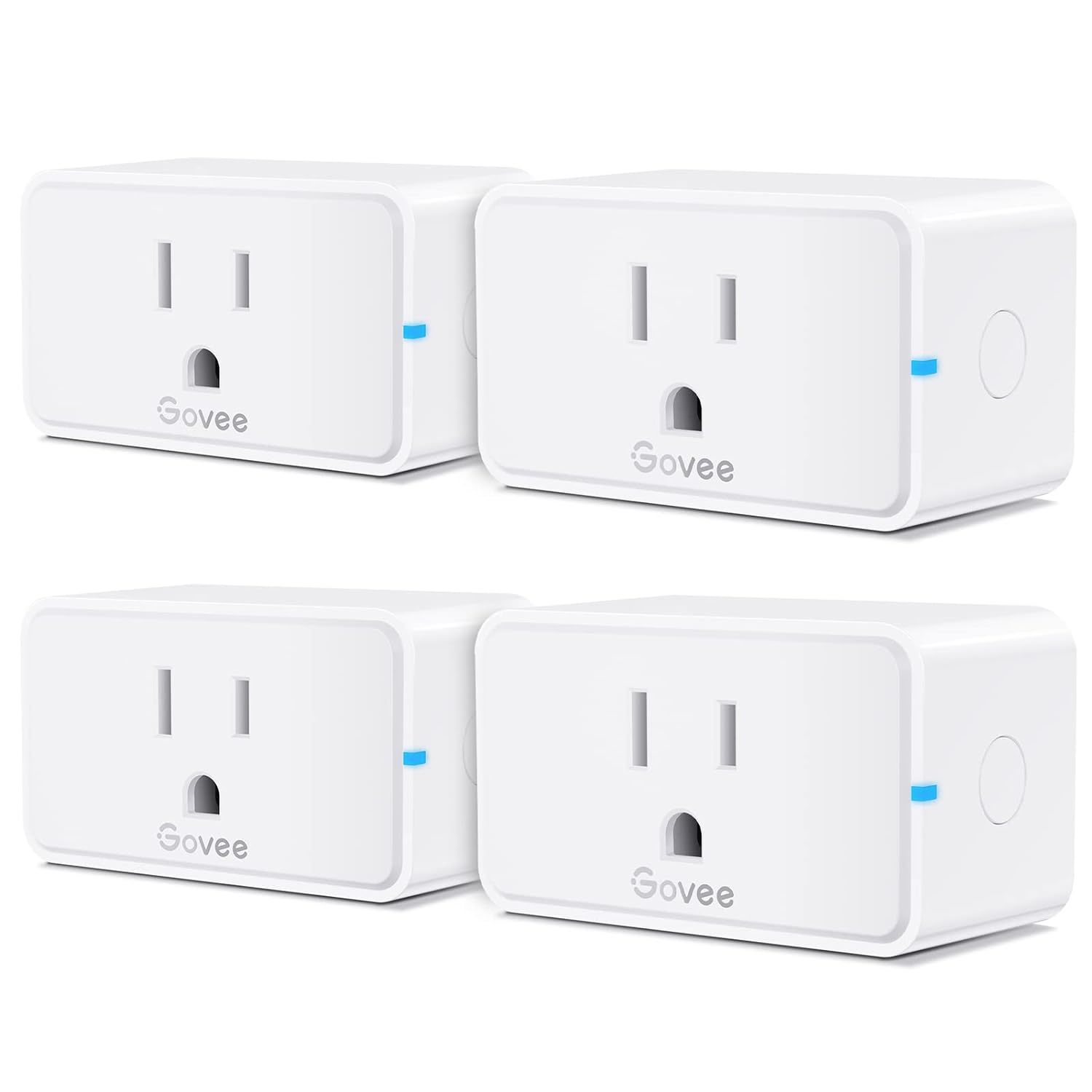 Govee Smart Plug, Wifi Bluetooth Outlets 4 Pack Work With Alexa And Google - $38.93