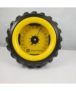 Vintage John Deere Tracktor Rubber Tire Thermometer w/ Stand  6&quot; Diamete... - $73.67 CAD