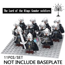 11pcs/set The Lord of the Rings Battle of Black Gate Gondor Archers Minifigures - £20.39 GBP