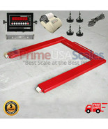Horse Shoe Scale OP-932 Floor Pallet Jack Scale 46&quot;x48&quot; 5,000 lb with Pr... - $2,044.72 CAD