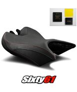 Triumph Speed Triple Seat Cover and Gel 2016-2020 Black Red Luimoto Tec-... - $350.19 CAD