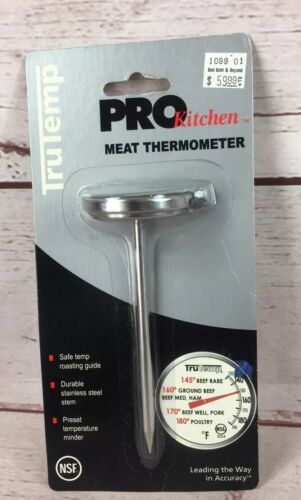 Taylor Pro Kitchen Meat Thermometer— Stainless Steel Stem 3504 - $11.87