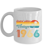 Limited Edition 1966 Coffee Mug 58 Year Old Vintage Retro Cup 58th Birthday Gift - £11.62 GBP