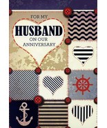 For My Husband On Our Anniversary- Anniversary Greeting Card - 03332 - $51.04 MXN