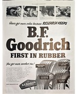 B.F. Goodrich First In Rubber You get more comfort 1948 Vintage Print Ad - $15.99 CAD