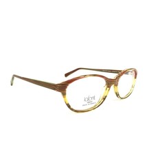 Jean Lafont Eyeglasses Frames SOUPIR 5051 Brown Clear Yellow Red Green 5... - £146.58 GBP