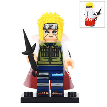 Namikaze Minato Anime Heroes Naruto Shippuden Lego Compatible Minifigure Bricks - £2.39 GBP