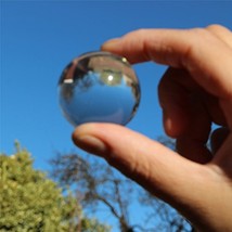 2 x 40mm Polished Clear Plastic Sphere Transparent Perspex Acrylic Solid... - £21.33 GBP
