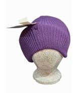 Fownes Fine Knit Purple Women&#39;s Beret 100% Acrylic - £11.68 GBP