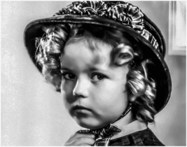 Artdash Photo Art Print By Actress Shirley Temple Black And White, 8&quot;×10&quot; Print - $44.99