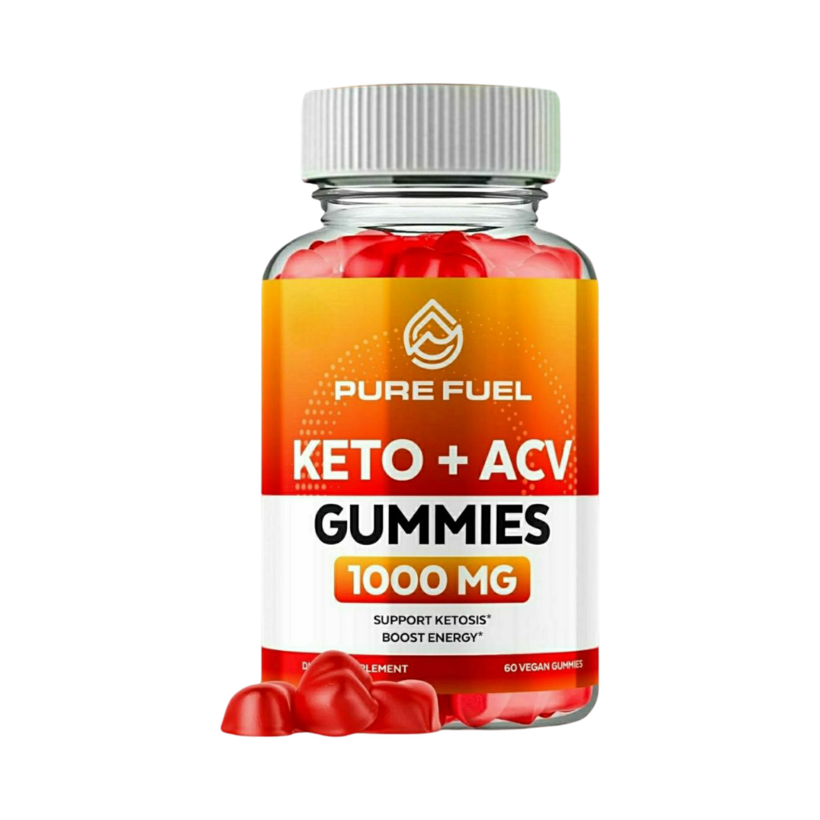 Pure Fuel Keto ACV Gummies, Pure Fuel Keto Gummies - 60 Gummies - $38.98