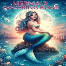 Mermaid Wonders Coloring Book: 30 Pages of Magical Affirmations - Activities For - £3.74 GBP