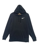 Nike Hoodie Mens Small Black Standard Fit Sweatshirt Pocket Athletic Str... - $34.95 CAD