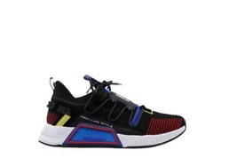 [E93997] Mens Peak Taichi Max LE Black Red Blue Maize Running Sneakers - $102.79 CAD