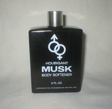 Vintage Houbigant Musk Body Softener 8 fl. oz. Alyssa Ashley Looks Full! - £54.68 GBP