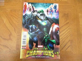 CONTEST of CHAMPIONS # 1 Marvel Comics VF/NM Condition  2015  - £11.19 GBP