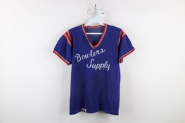 Vtg 40s 50s Felco Mens XL Distressed Rayon Knit Chain Stitch Baseball Jersey USA - £123.87 GBP