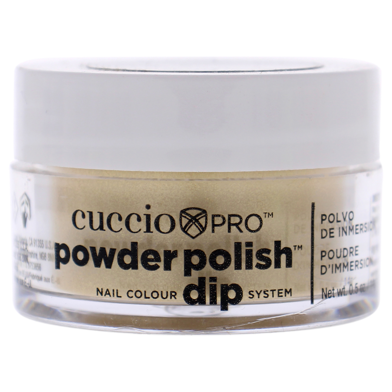 Pro Powder Polish Nail Colour Dip System - Metallic Lemon Gold - $10.36