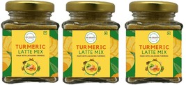 Turmeric Latte Mix Haldi doodh BodyTurmeric Latte Golden Milk 100g Each Pack 3 - £14.73 GBP+