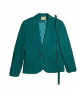 Pendleton Womens Green Wool Skirt Jacket Suit High Quality Career USA Vi... - $1,222.55 MXN